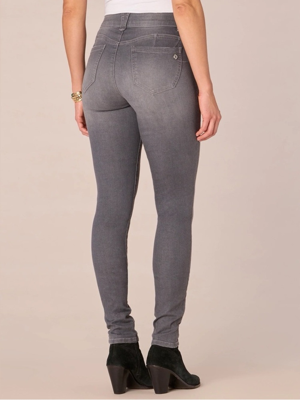 Democracy Grey High-Rise Jeggings